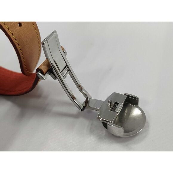 Louis Vuitton Vachetta Monogram Flower Leather Bracelet - Picture 3 of 10